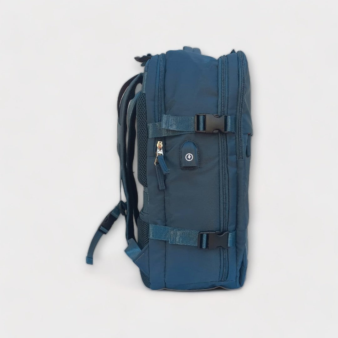 Mochila Articulo personal tamaño L Azul Petróleo