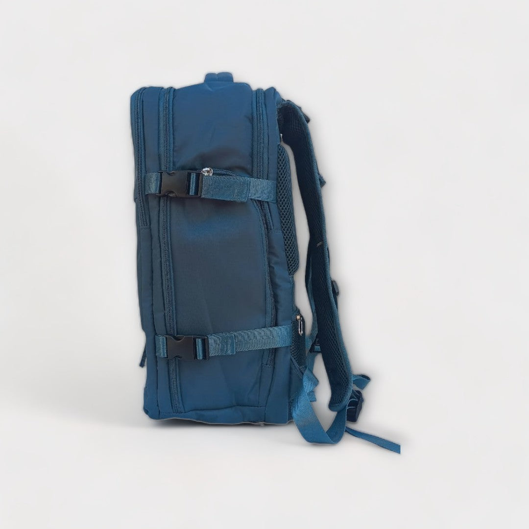Mochila Articulo personal tamaño L Azul Petróleo