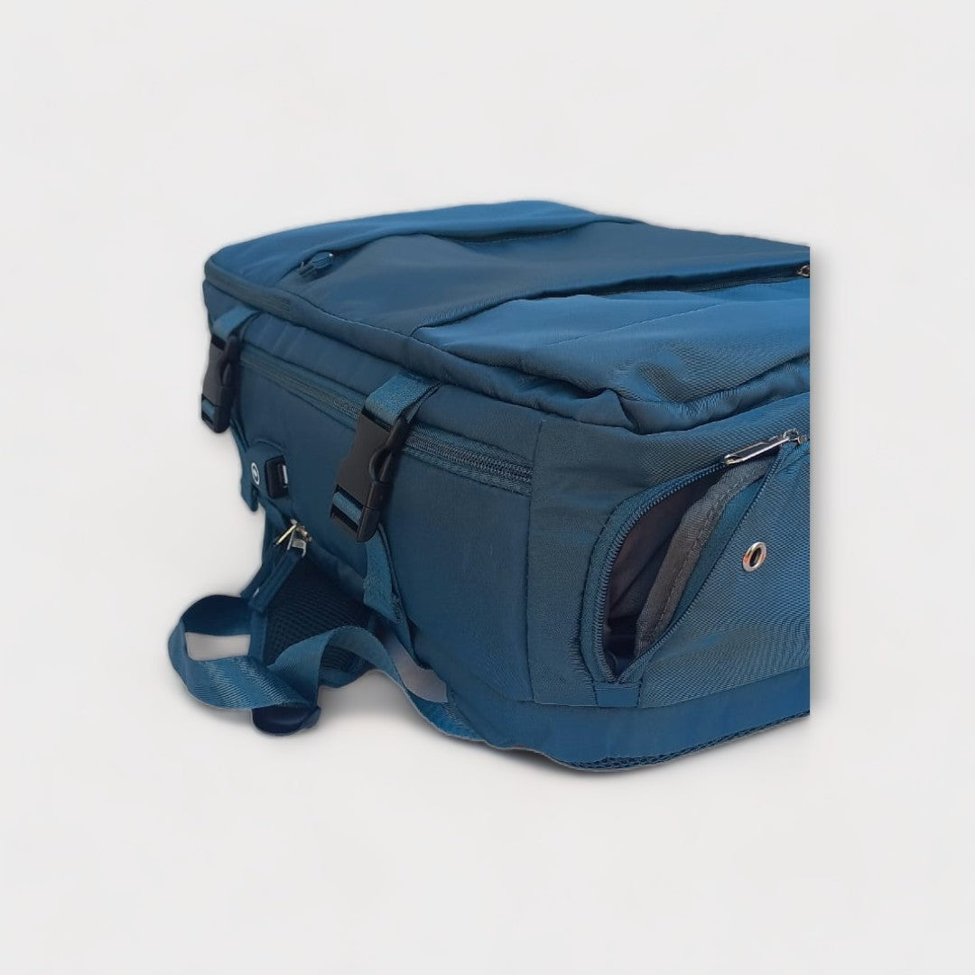 Mochila Articulo personal tamaño L Azul Petróleo