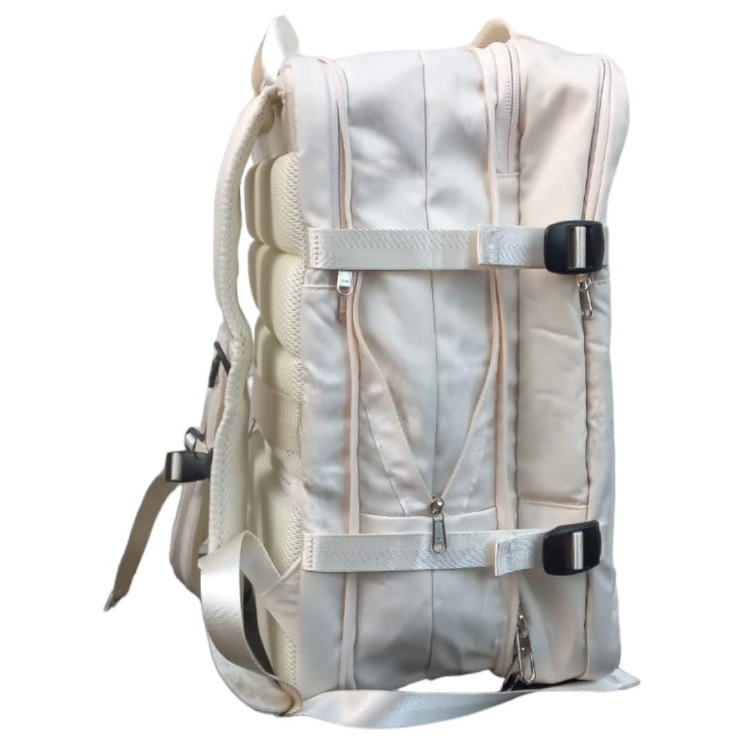 Mochila Expandible Beige