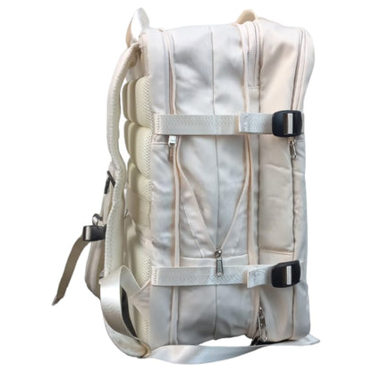 Mochila Expandible Beige